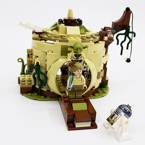 Yoda's Hut - Luke Skywalker Jedi Training Brick Set
