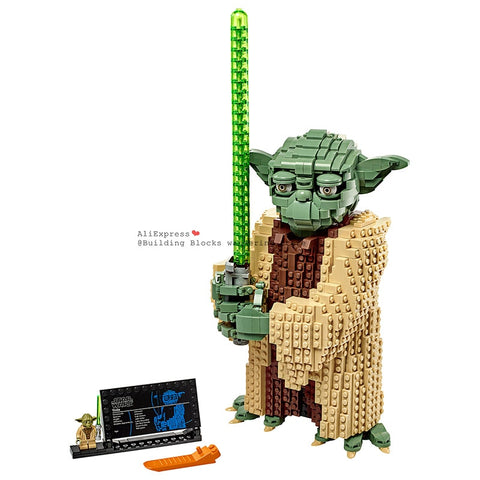 Yoda Figure Brick Set